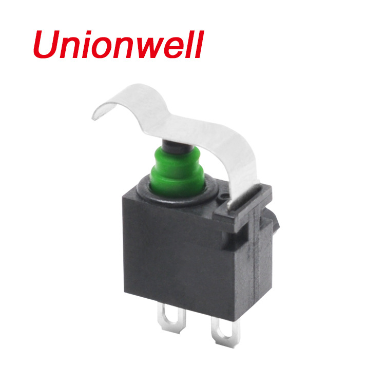 冠泰G304D新能源汽車放電槍超小微動(dòng)開關(guān) 汽車尾門鎖防水微動(dòng)開關(guān)